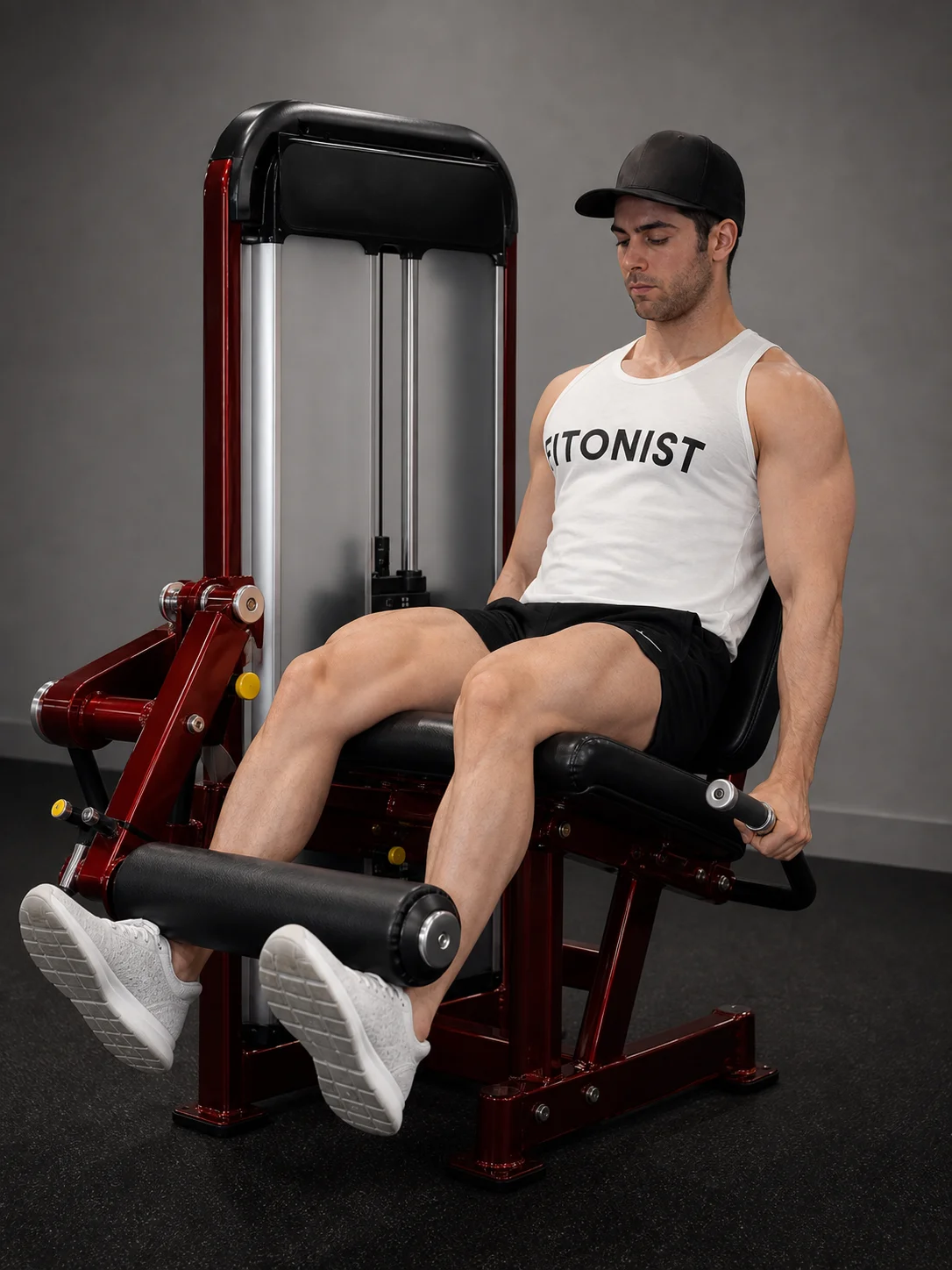 Illustration showing the Leg Extension