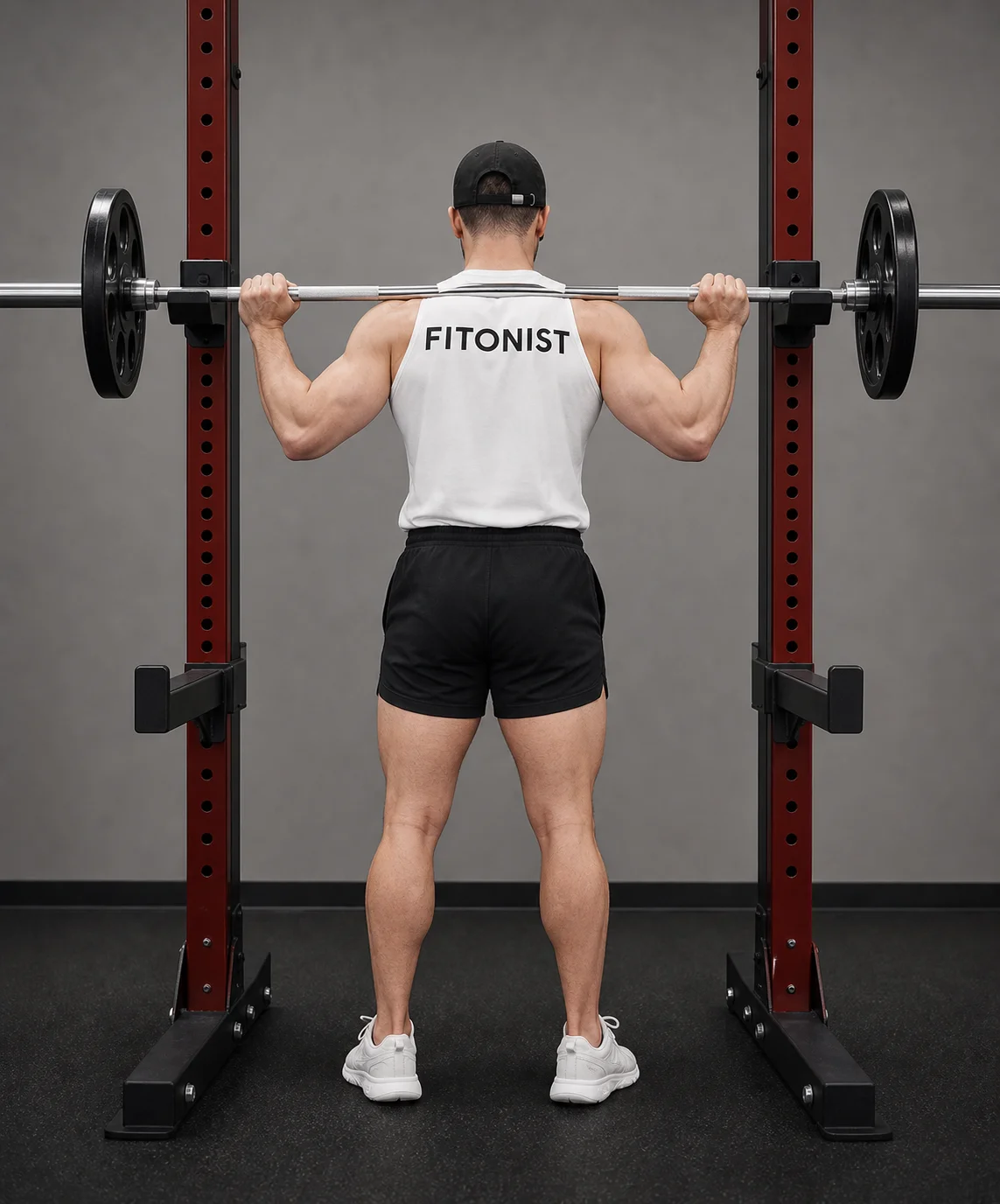 Illustration showing the Pin Squat