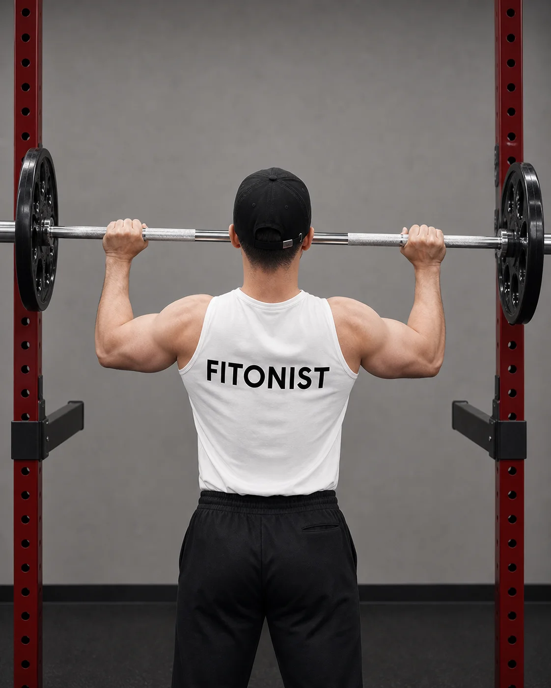 Illustration showing the Push Press