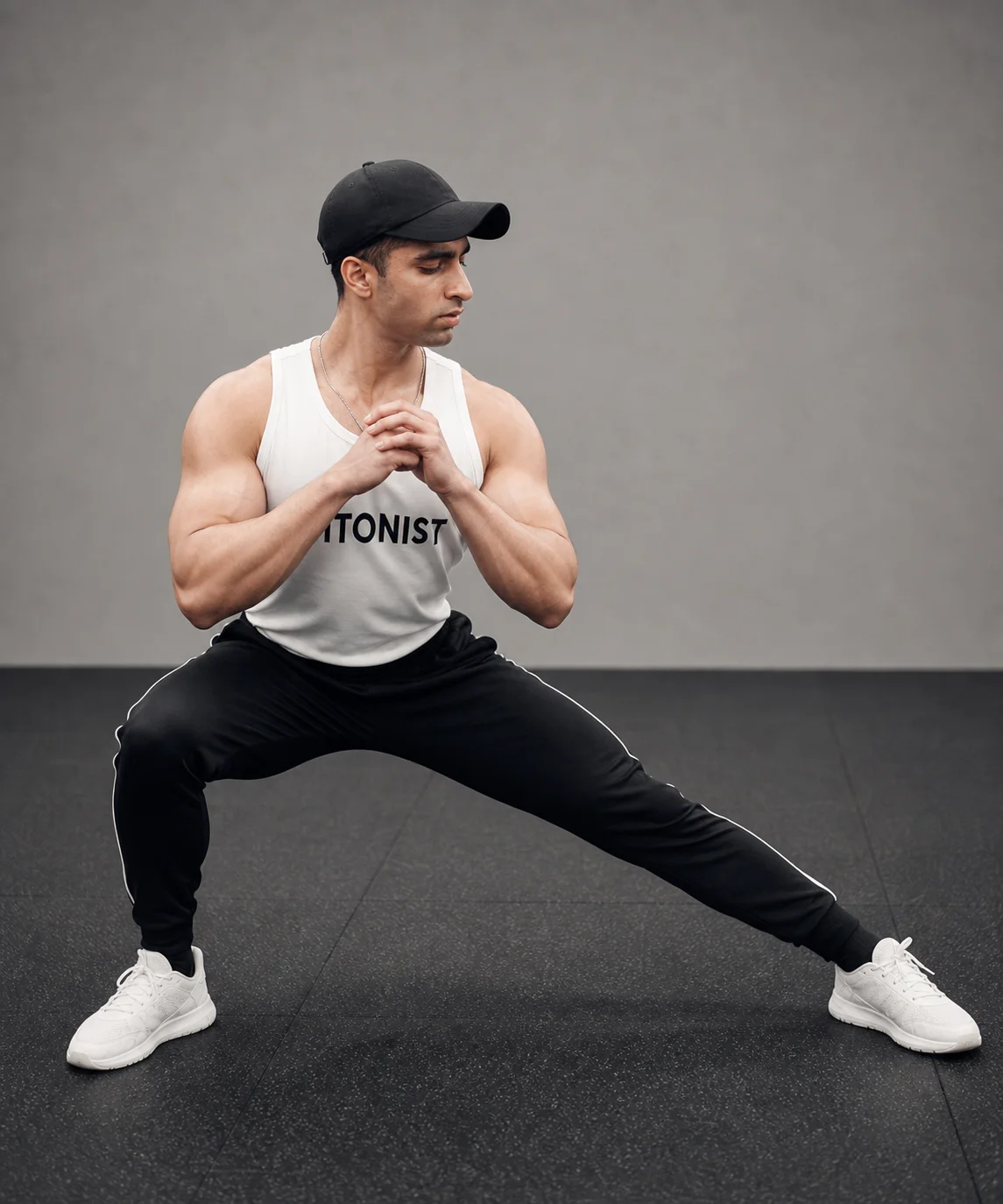 Illustration showing the Side Lunge